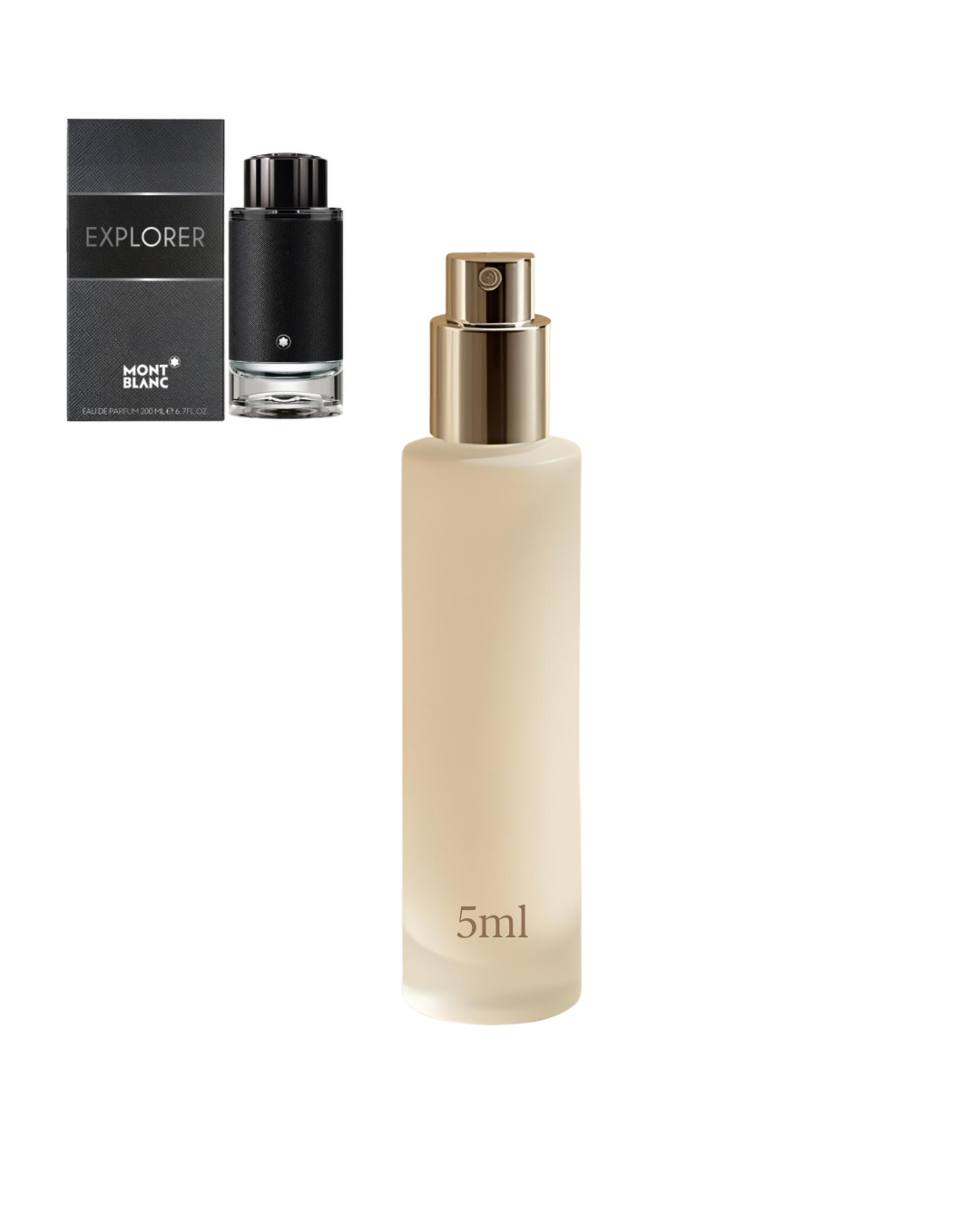 Decant Explorer Black 5ml - Mont Blanc