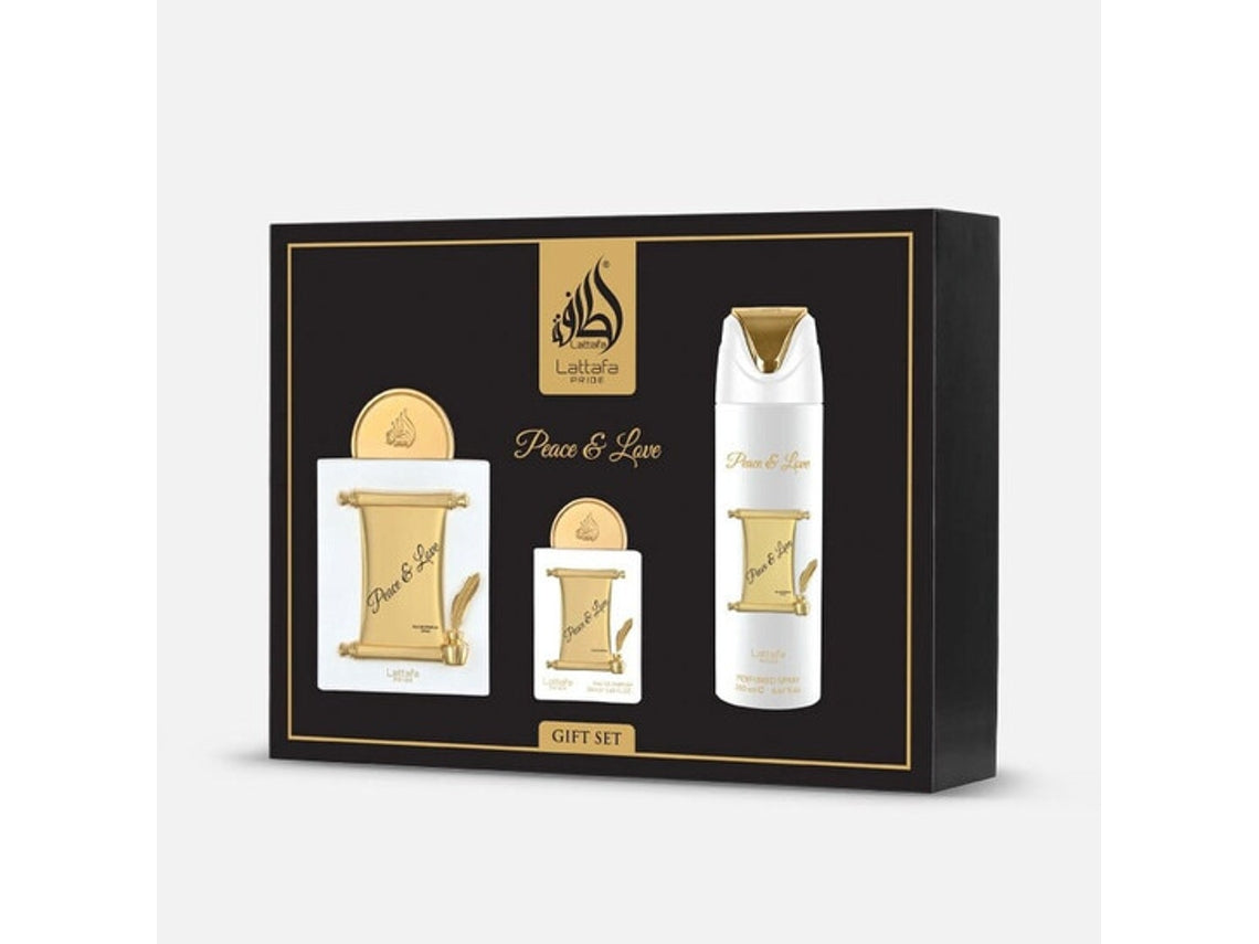Pride Peace & Love Giftset Eau de Parfum 100ml + 20ml - Lattafa