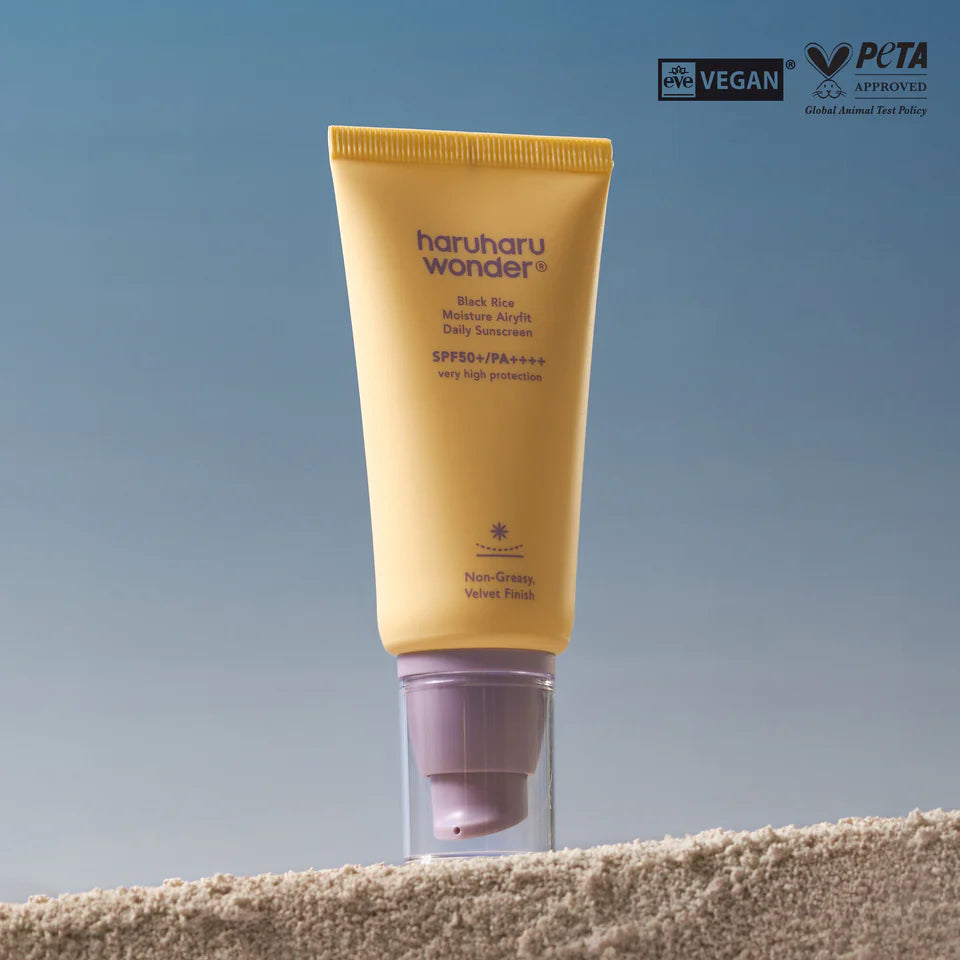 Haruharu Wonder Black Rice Moisture Airyfit Daily Sunscreen SPF50