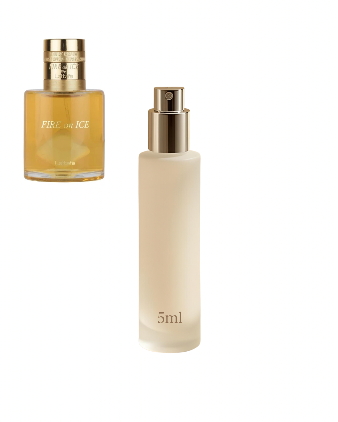 Decant Fire On Ice 5ml - Lattafa