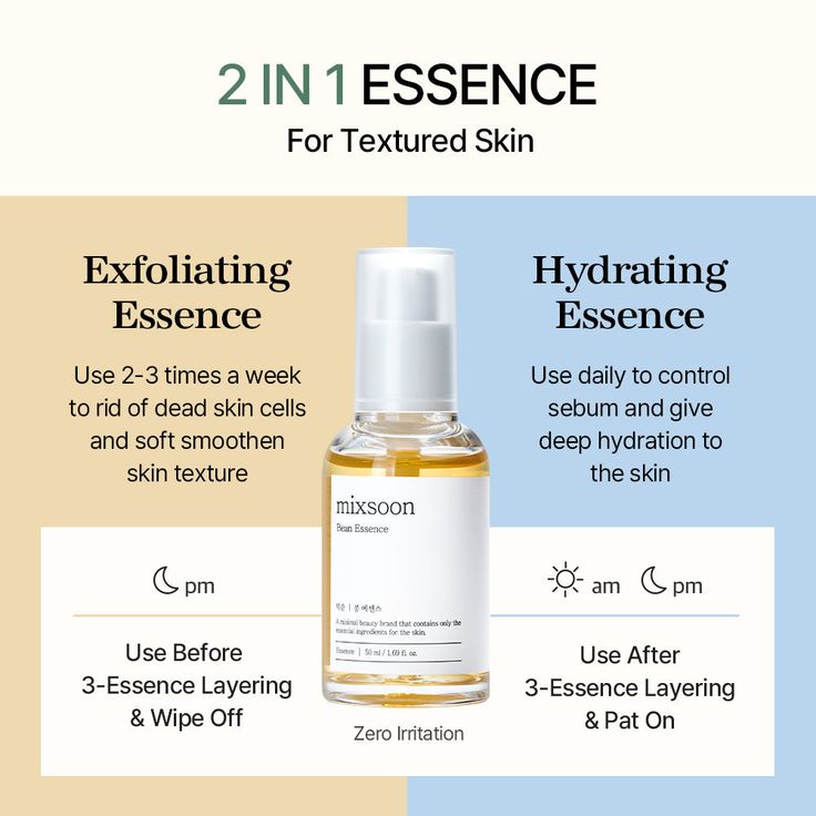 Mixsoon Bean Essence Facial Essence, 50 MI