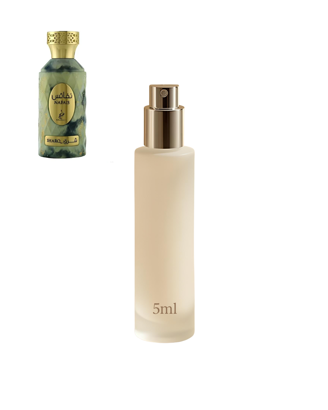 Decant Nafais Sharq 5ml - Khadlaj
