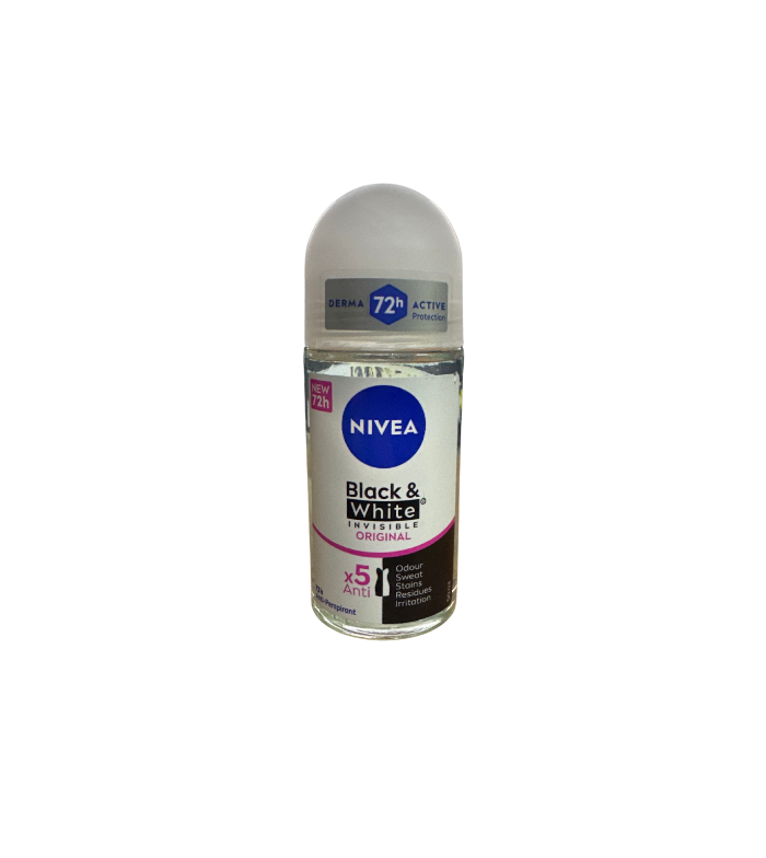 Desodorizante Black & White 50ml - Nivea
