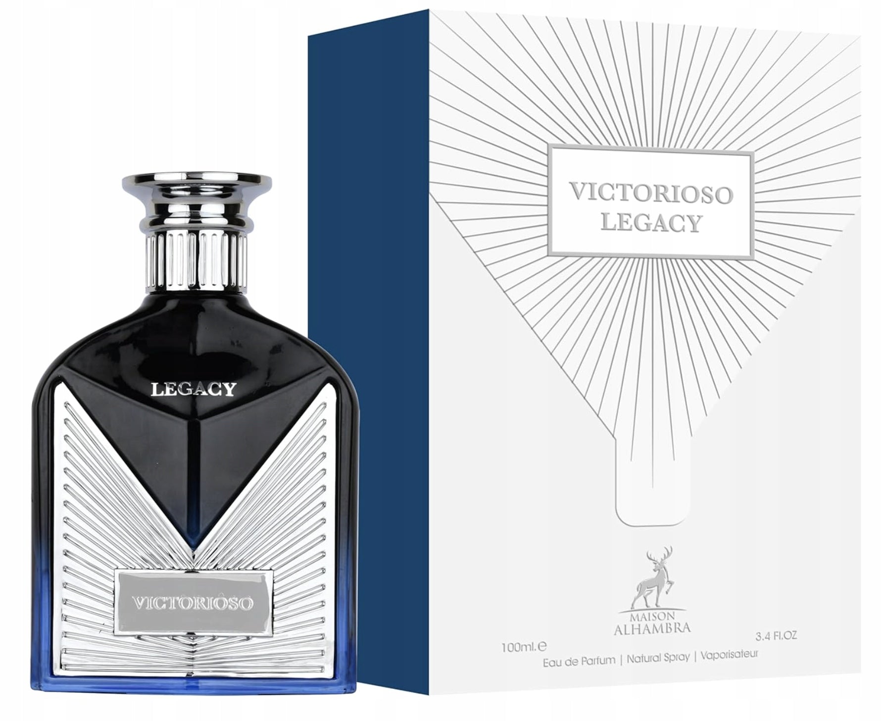 Victorioso Legacy Eau de Parfum 100ml - Maison Alhambra
