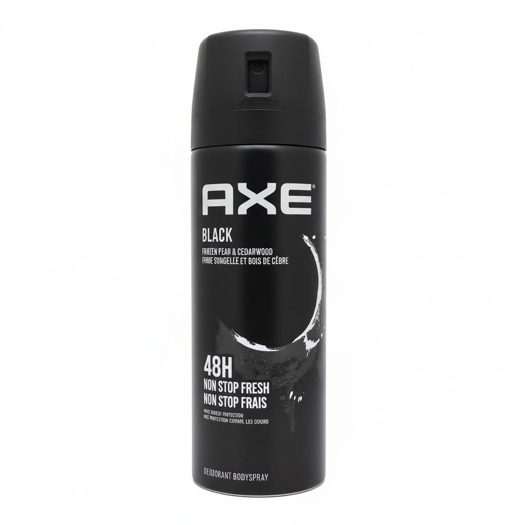Axe Black 150ml centrado fundo branco
