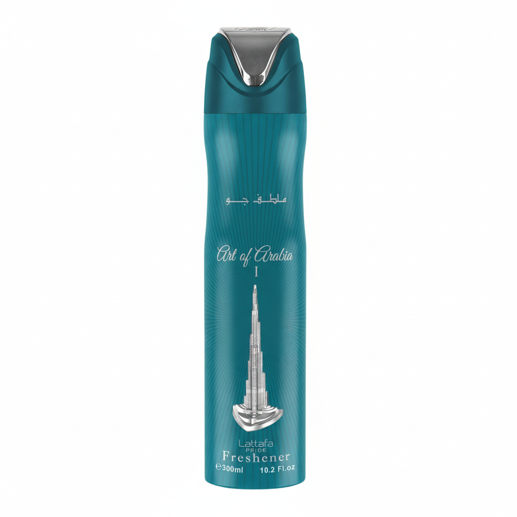 Lattafa Pride Art Of Arabia Ambientador 300ml centrado fundo branco