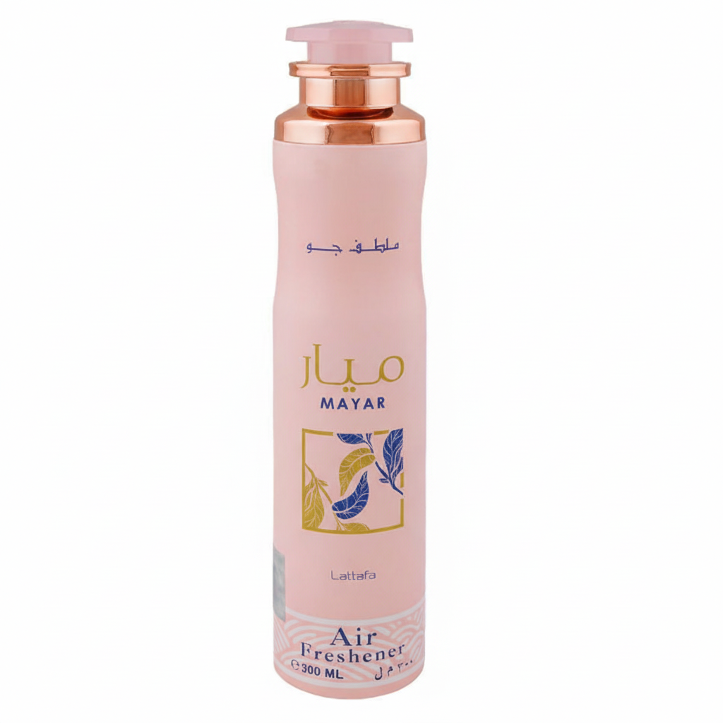 Lattafa Mayar Ambientador 300ml centrado fundo branco