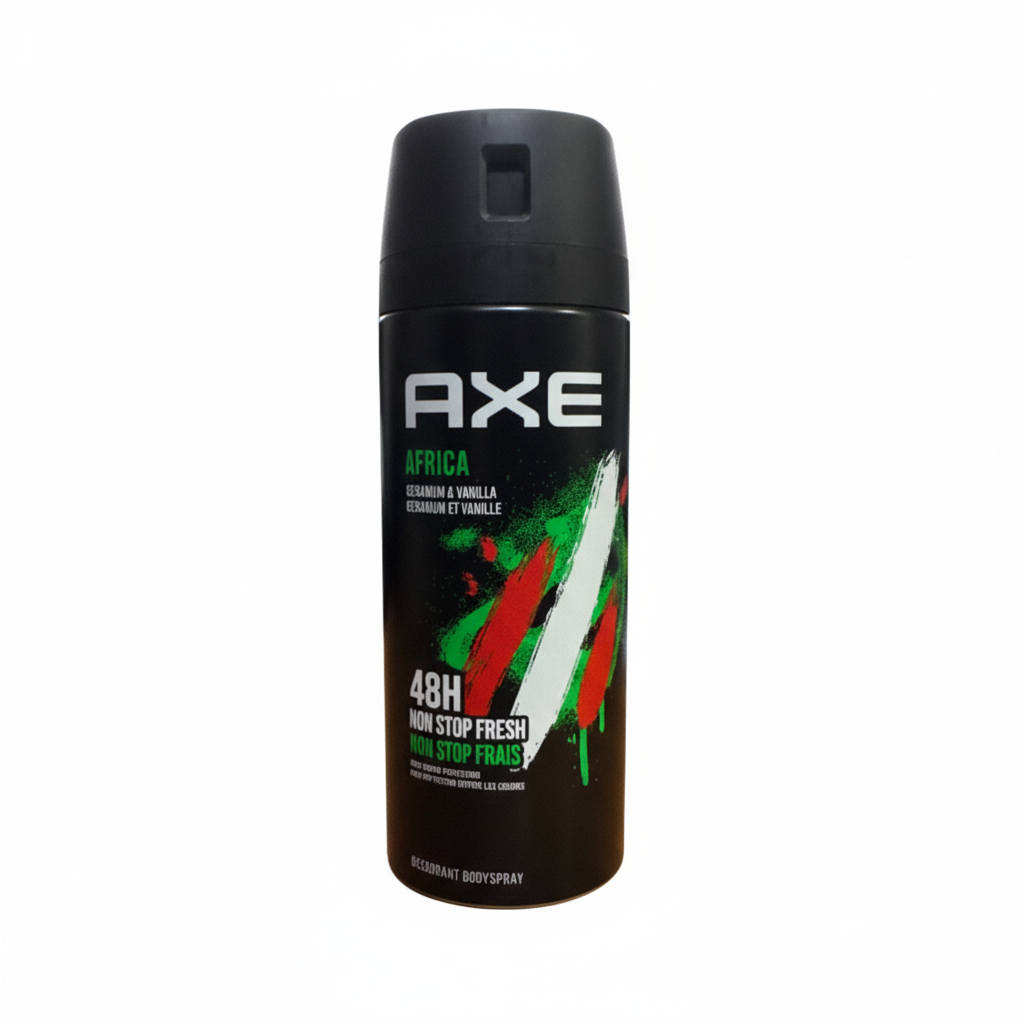 Axe Africa 150ml centrado fundo branco