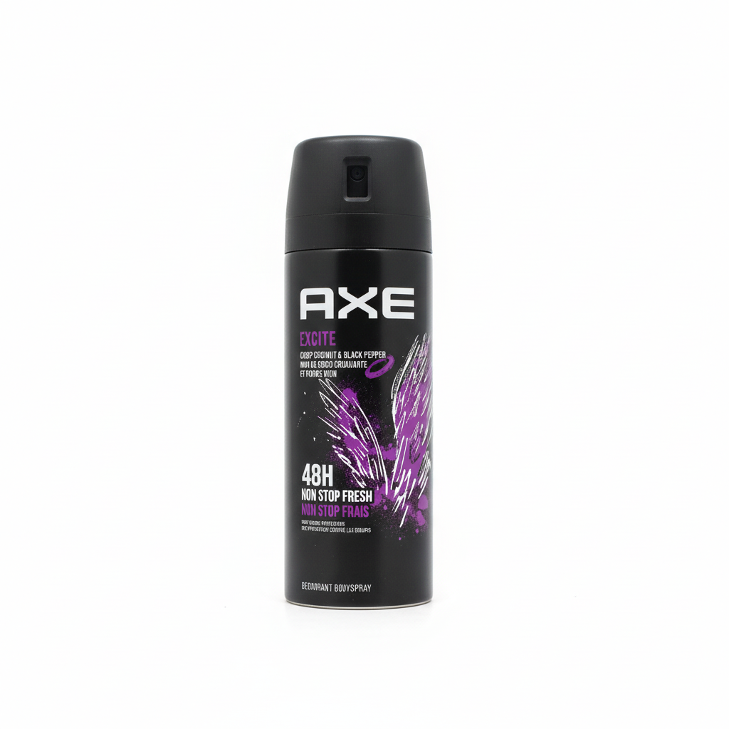 Axe Excite 150ml centrado fundo branco