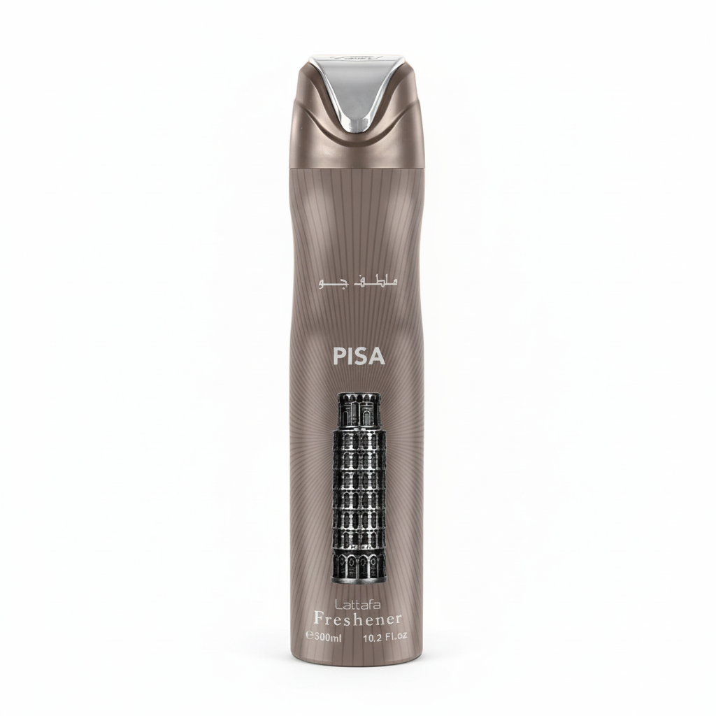 Lattafa Pride Pisa Ambientador 300ml centrado fundo branco